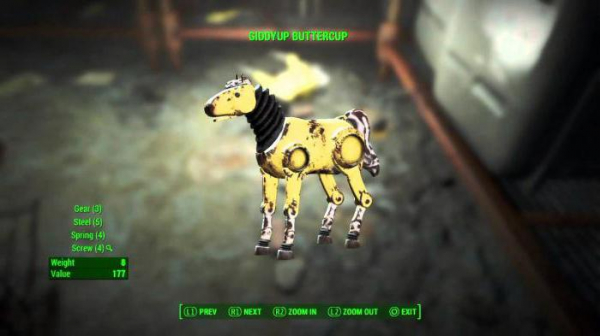 чит-код Fallout 4 Bolt' '='