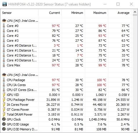 Нагрев Gigabyte P55K v5