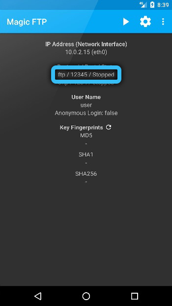 Как пользоваться приложением My FTP Server My FTP Server