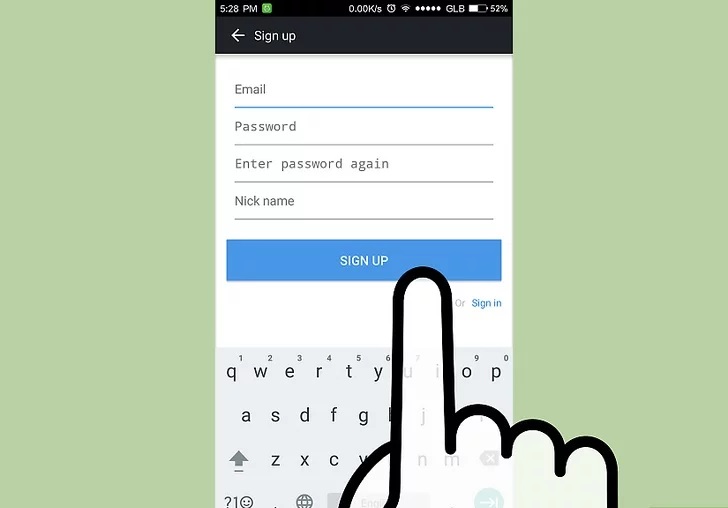 Как подключить телефон к компьютеру через AirDroid: шаг 1 Регистрация в AirDroid